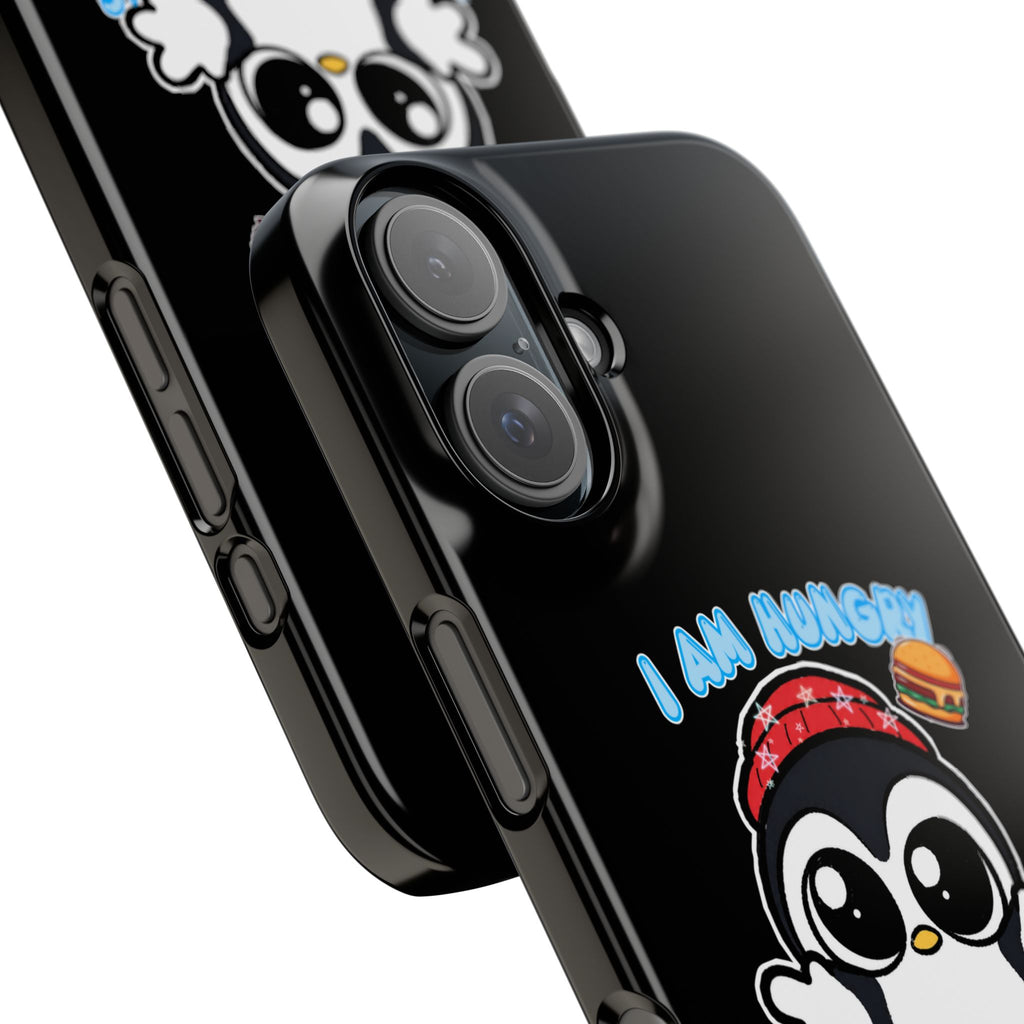 Give Me Snacks Phone Case Black