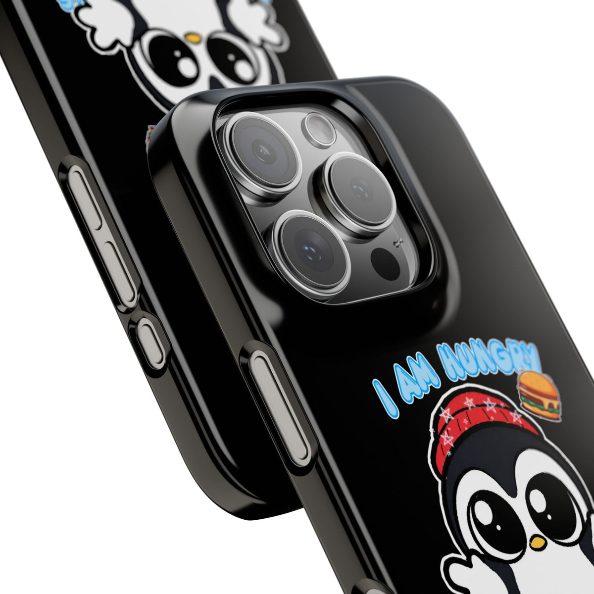 Give Me Snacks Phone Case Black