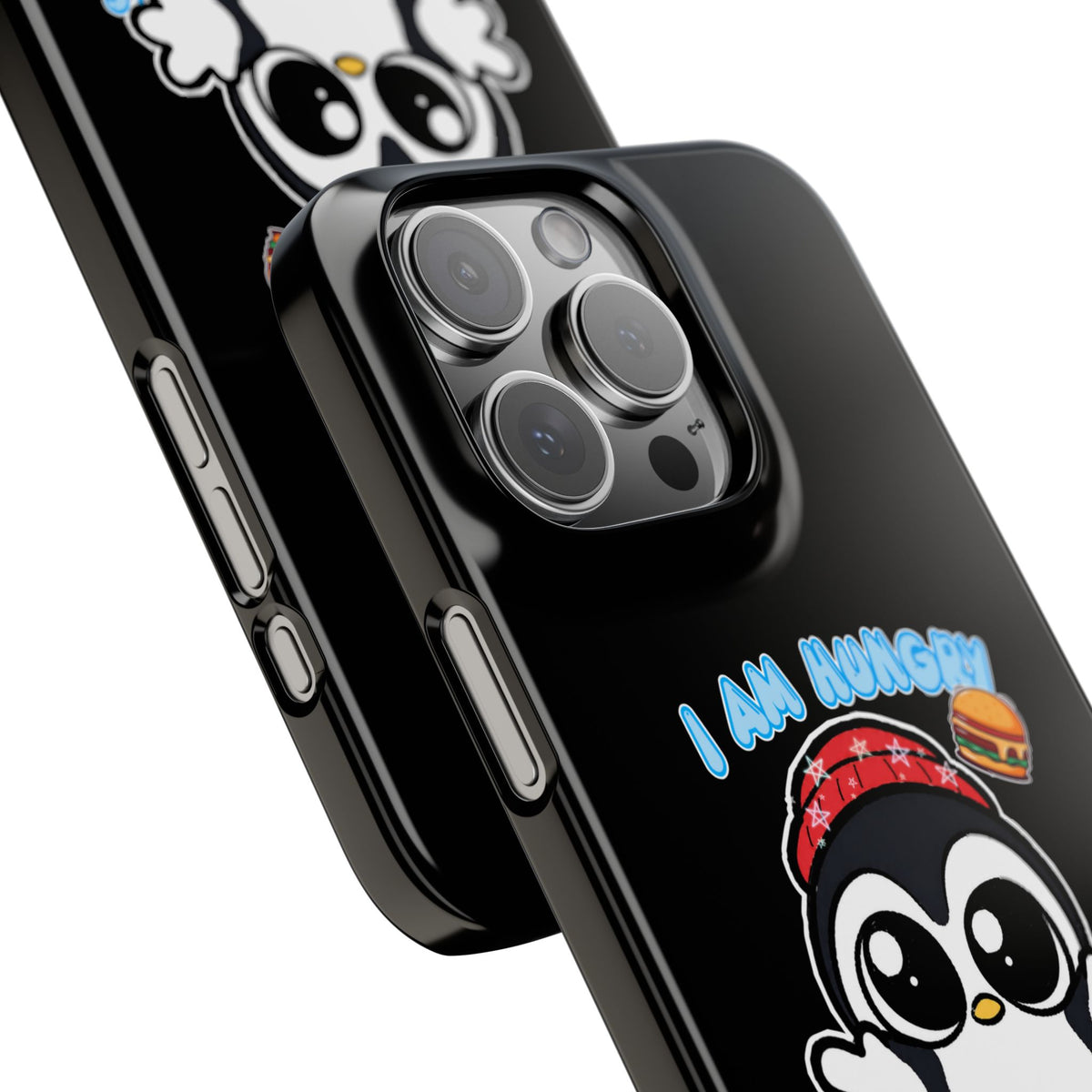 Give Me Snacks Phone Case Black