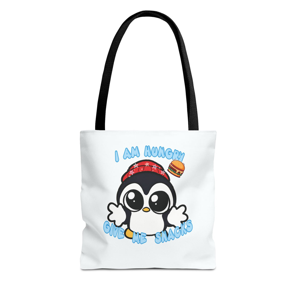 Give Me Snacks Tote Bag - White