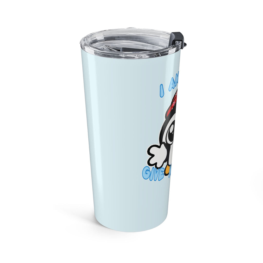 Penguin 'I Am Hungry' 20oz Tumbler — Cute Insulated Travel Cup